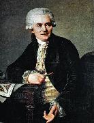 Antoine Vestier Portrait of Johann Heinrich Riesener oil painting reproduction